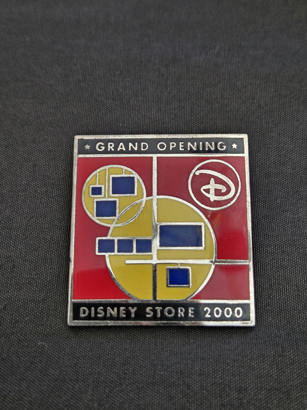 Disney Grand Opening Enamel Pin 2000